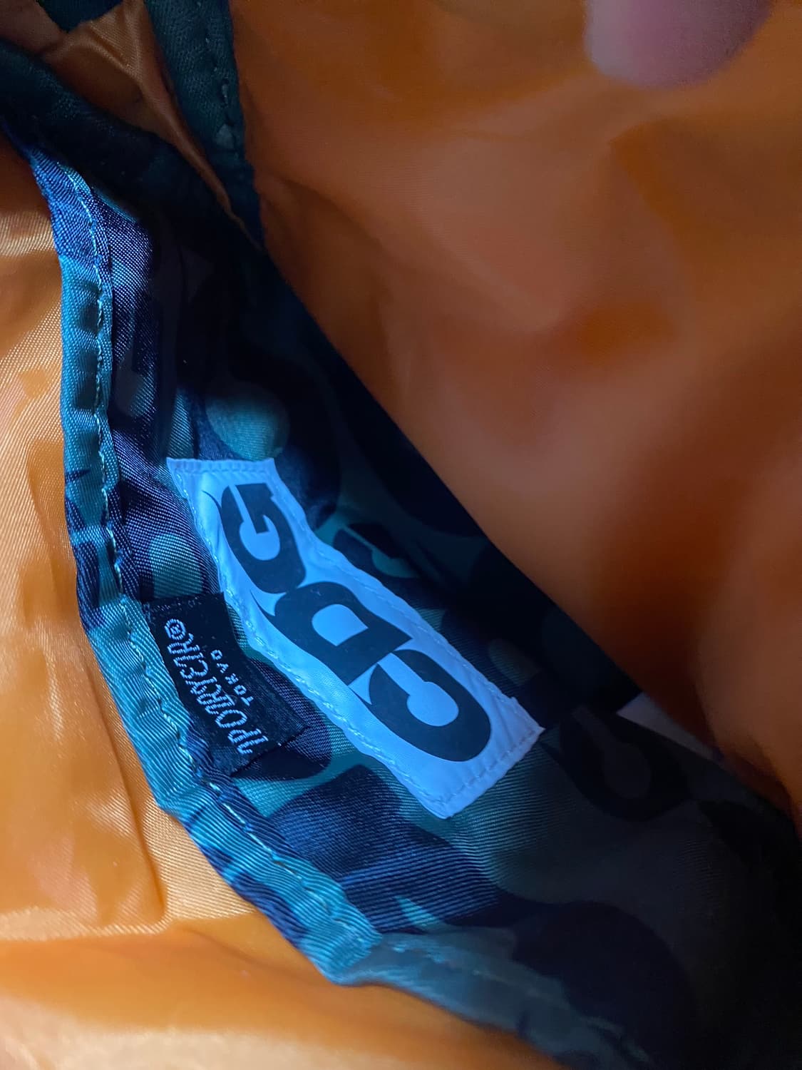 CDG 꼼데가르송 x 요시다 포터 콜라보 숄더백 카키 os 상품이미지8