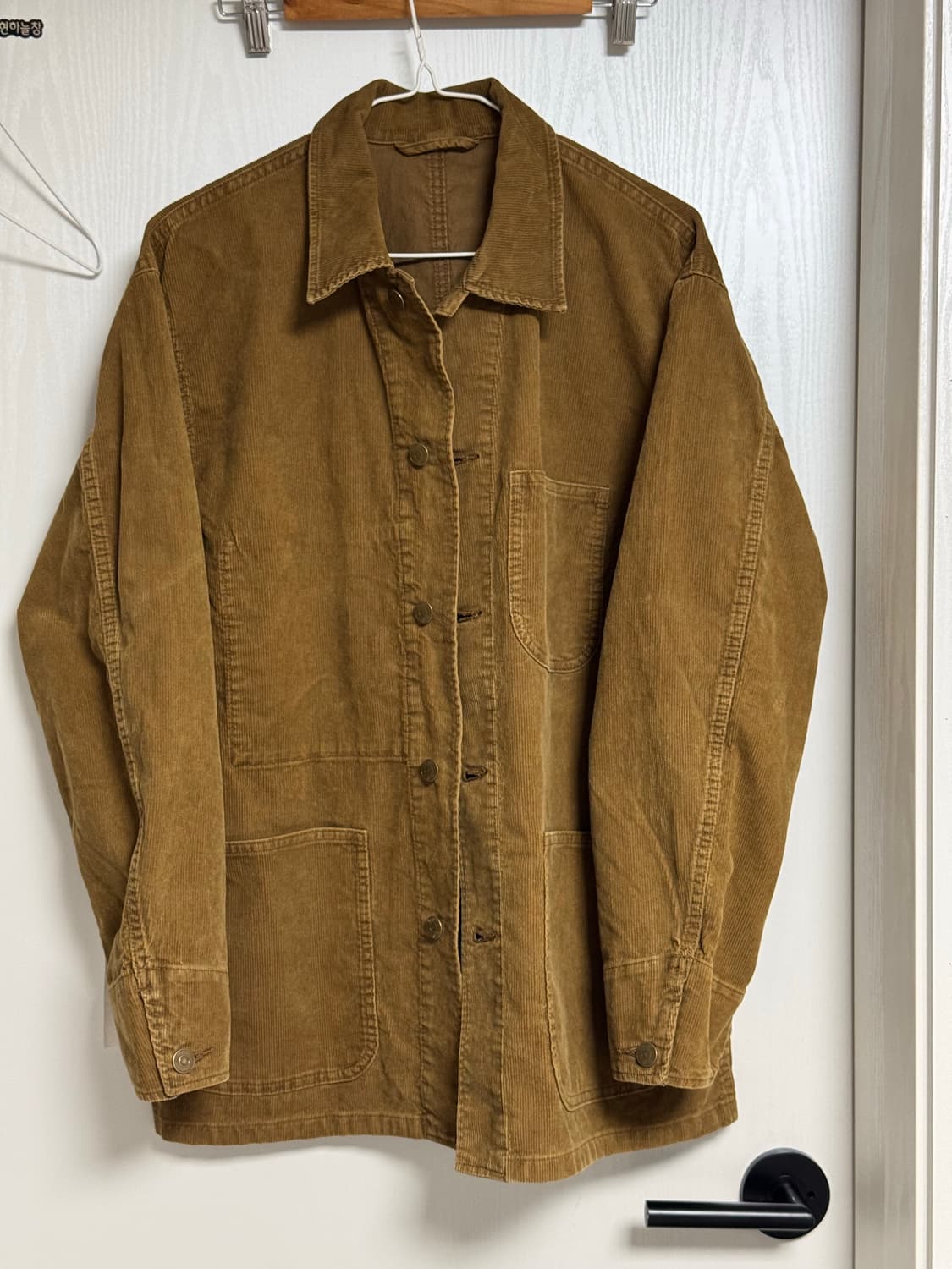 [M] 유니클로 코듀로이 자켓 브라운 상품이미지1