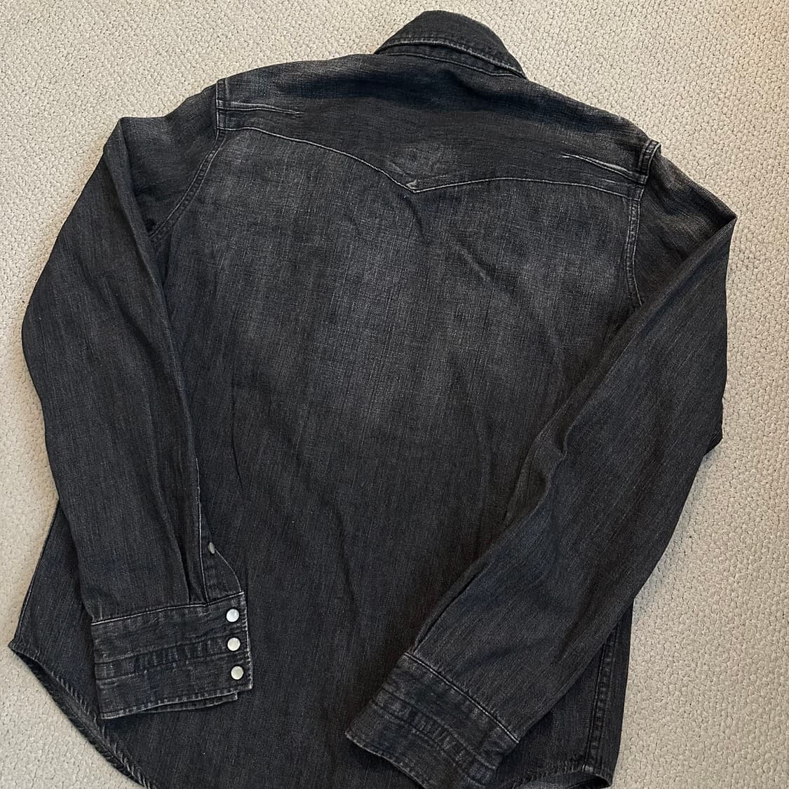 넘버나인 07AW 웨스턴 데님 셔츠 상품이미지8