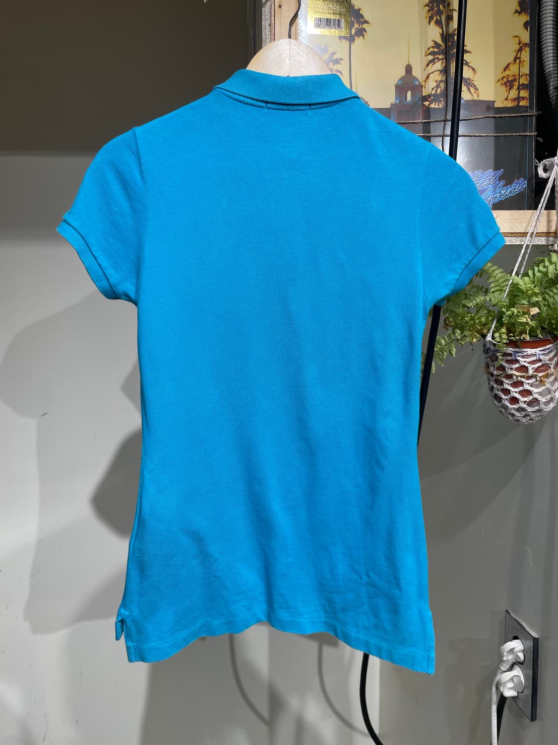 폴로 랄프로렌 빅포니 블루 오렌지 피케이셔츠 상품이미지5