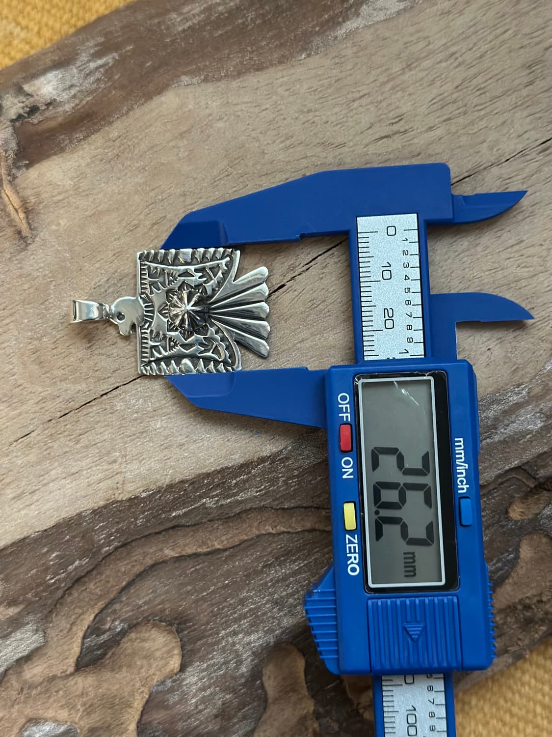 네이티브아메리칸 인디언주얼리 Darrell cadman 썬더버드 펜던트 상품이미지8