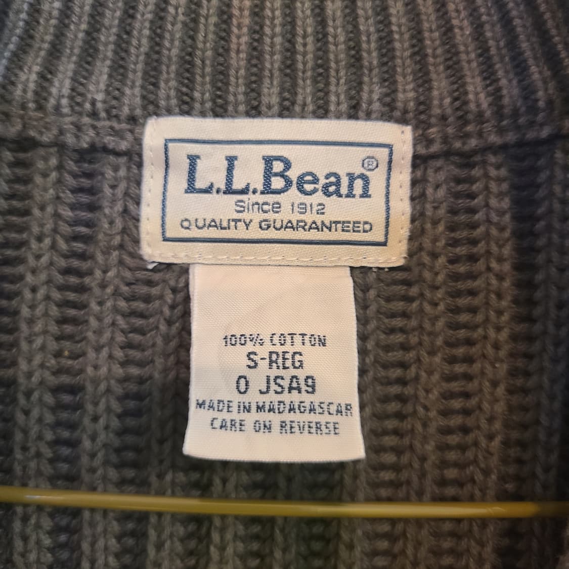 L.L.Bean 풀집업니트(카키) 상품이미지7
