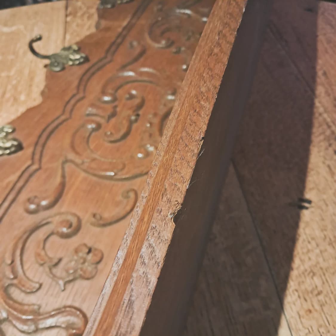 European 빈티지 우드 월랙 선반 (걸이형) 상품이미지6