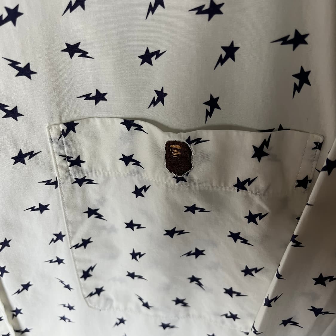 [Bape] 00's 베이프 A Bathing Ape 썬더도트 셔츠 상품이미지4