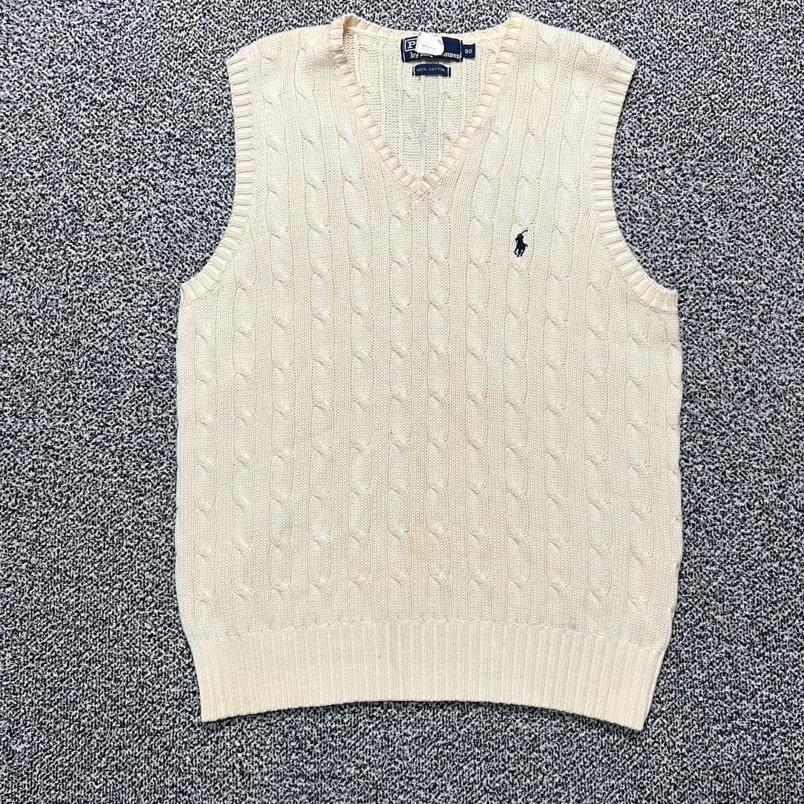 폴로 (POLO RalphLauren)아이보리 케이블 베스트 상품이미지1