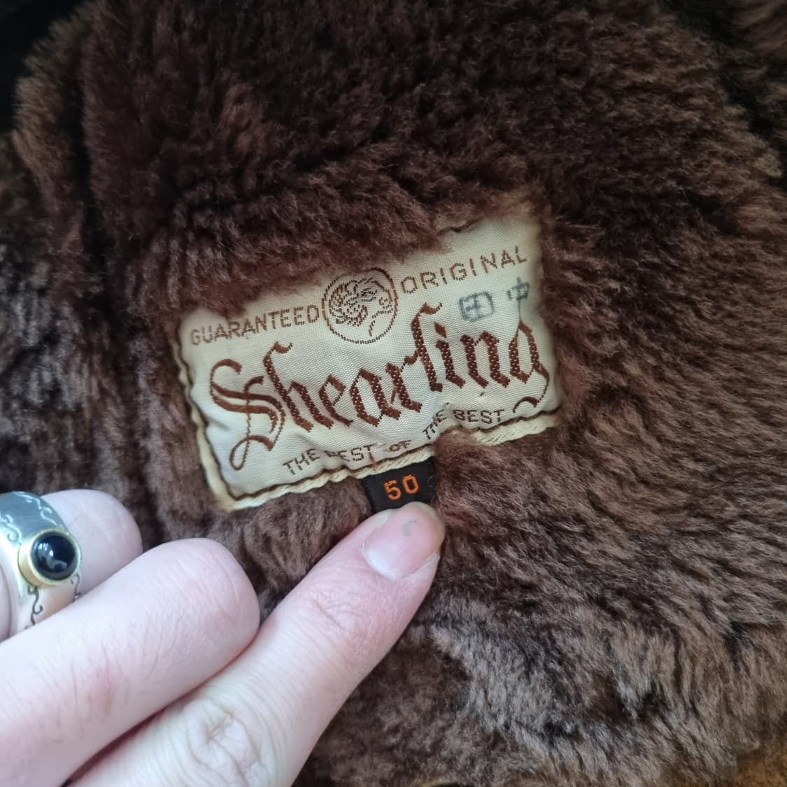 빈티지 크롭 무스탕  상품이미지5