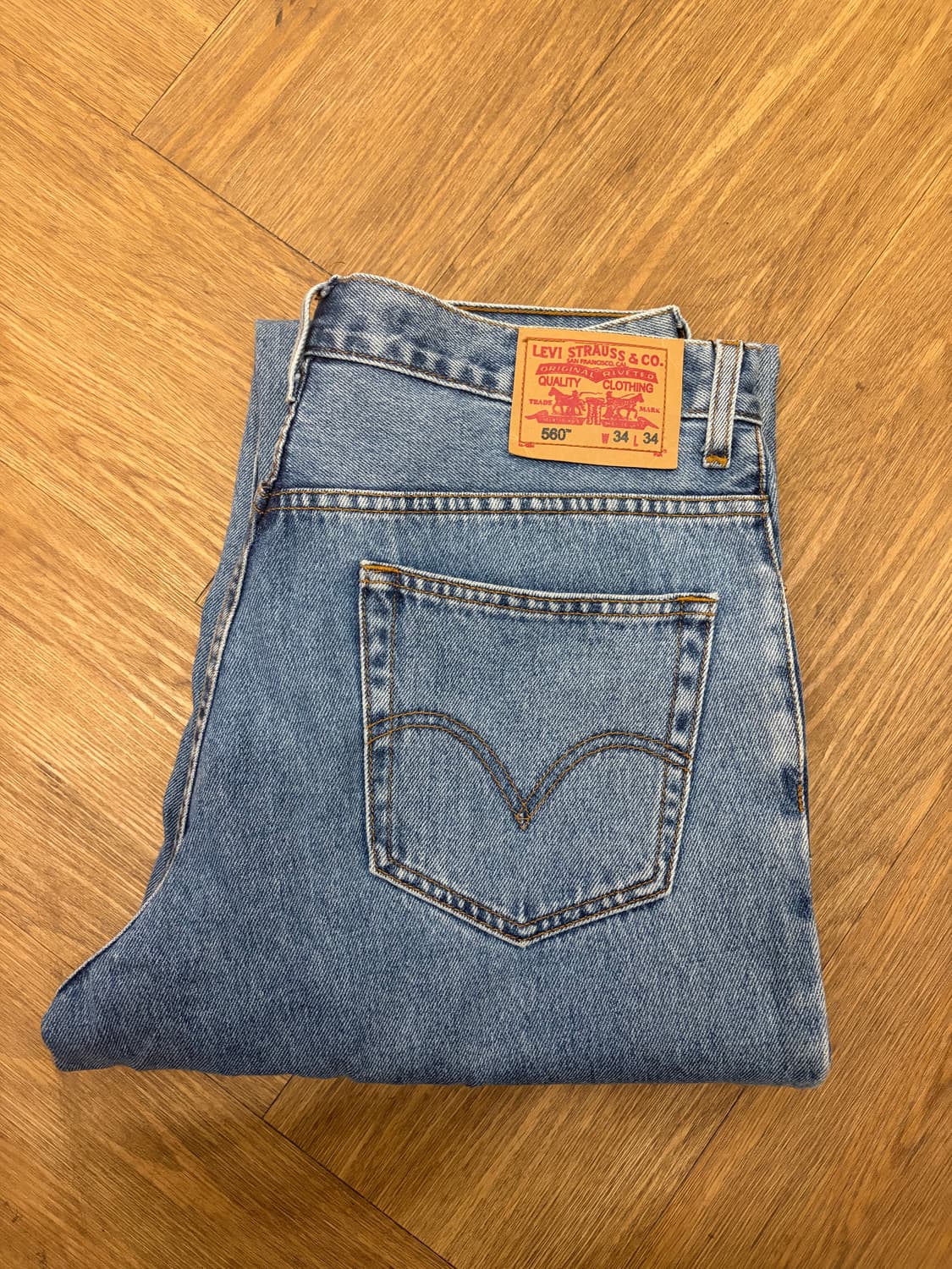 N218. 리바이스560 데님팬츠 청바지 상품이미지1