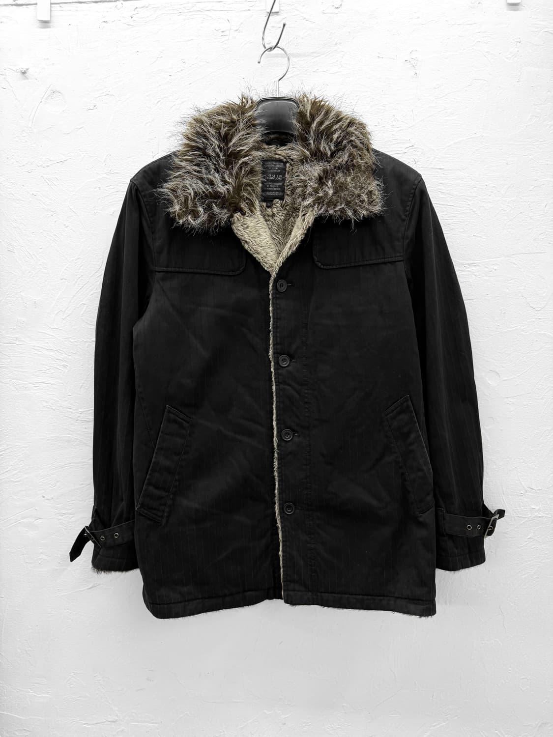 louis chavlon 스트라이프 퍼 자켓 상품이미지1