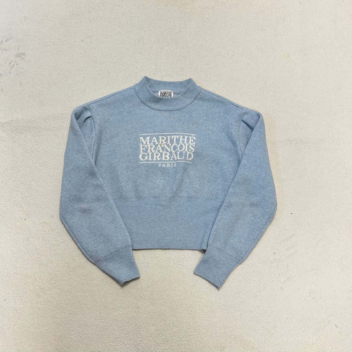 Marithe Francois Girrbaud Sky Crop Knit  상품이미지4