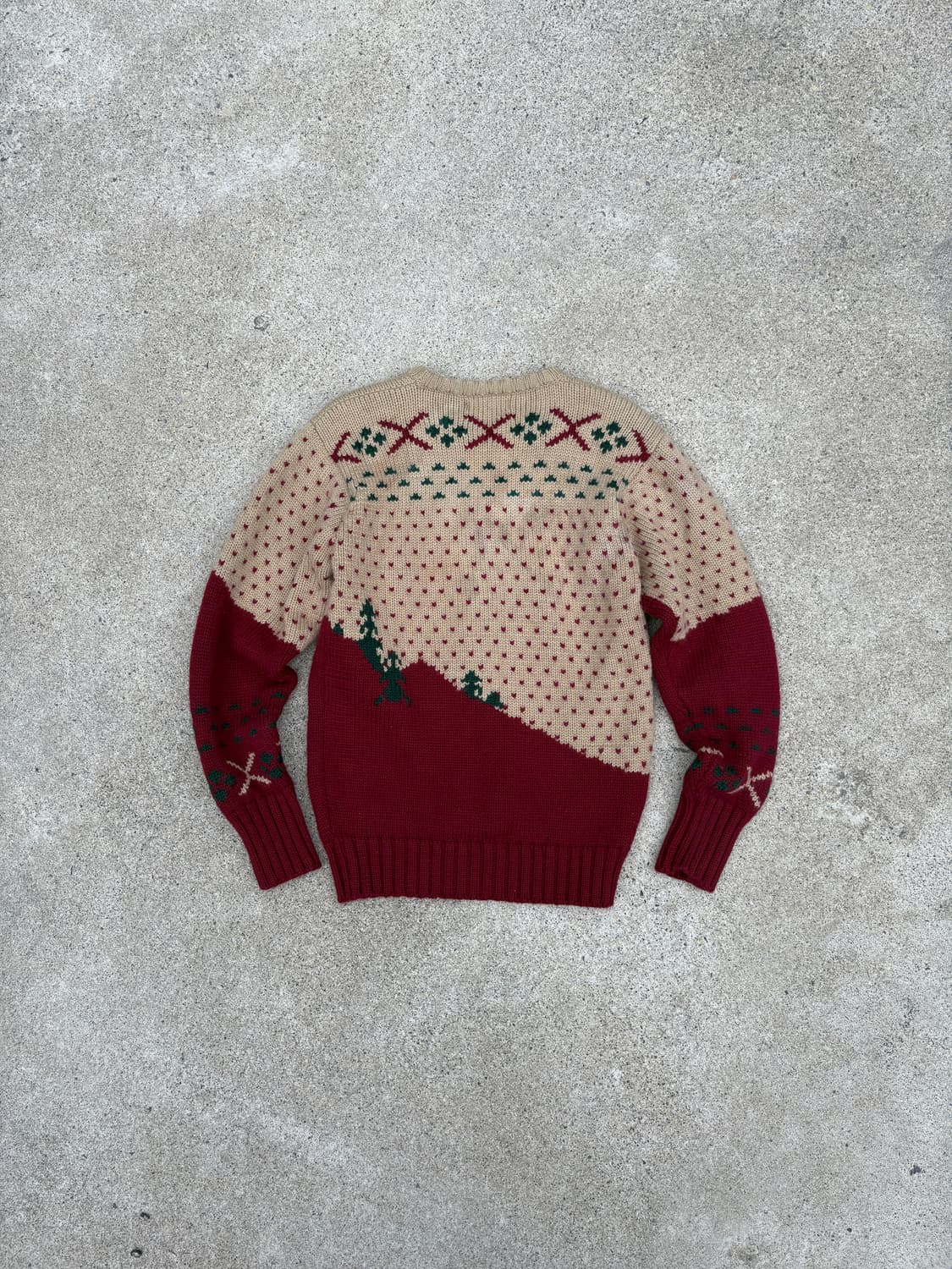 80-90‘s 폴로 랄프로렌 스키 헤비울 니트 상품이미지5