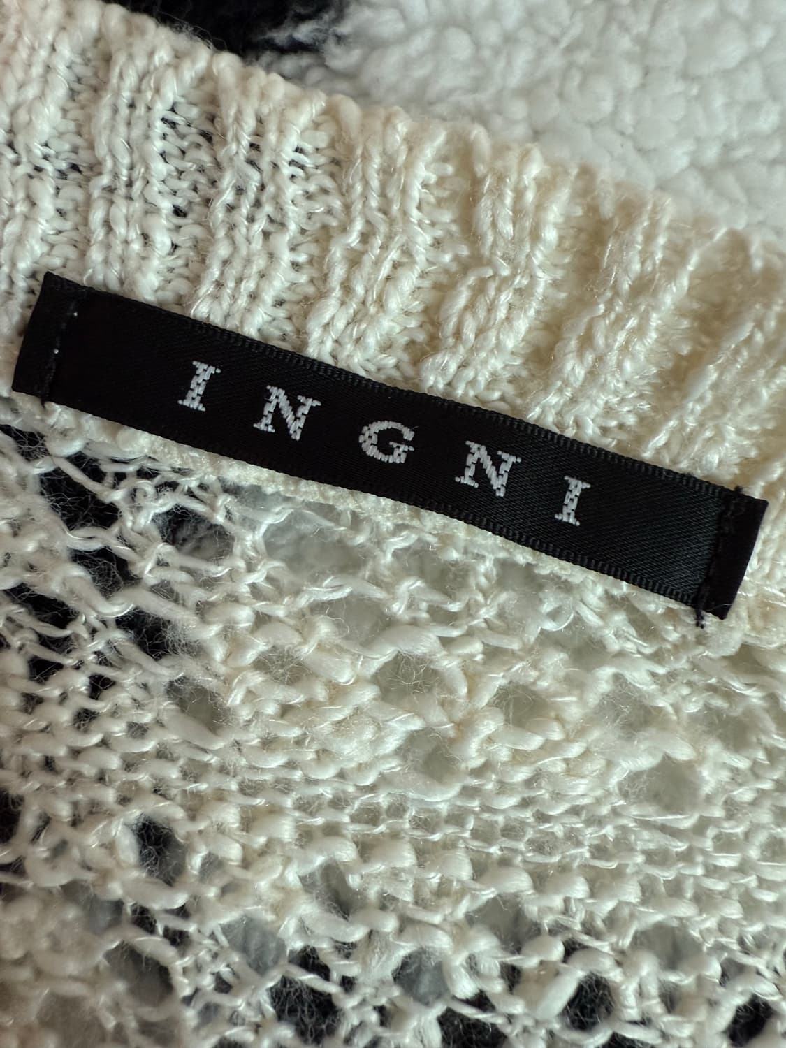 잉그니 니트 루즈핏 가디건 상품이미지2