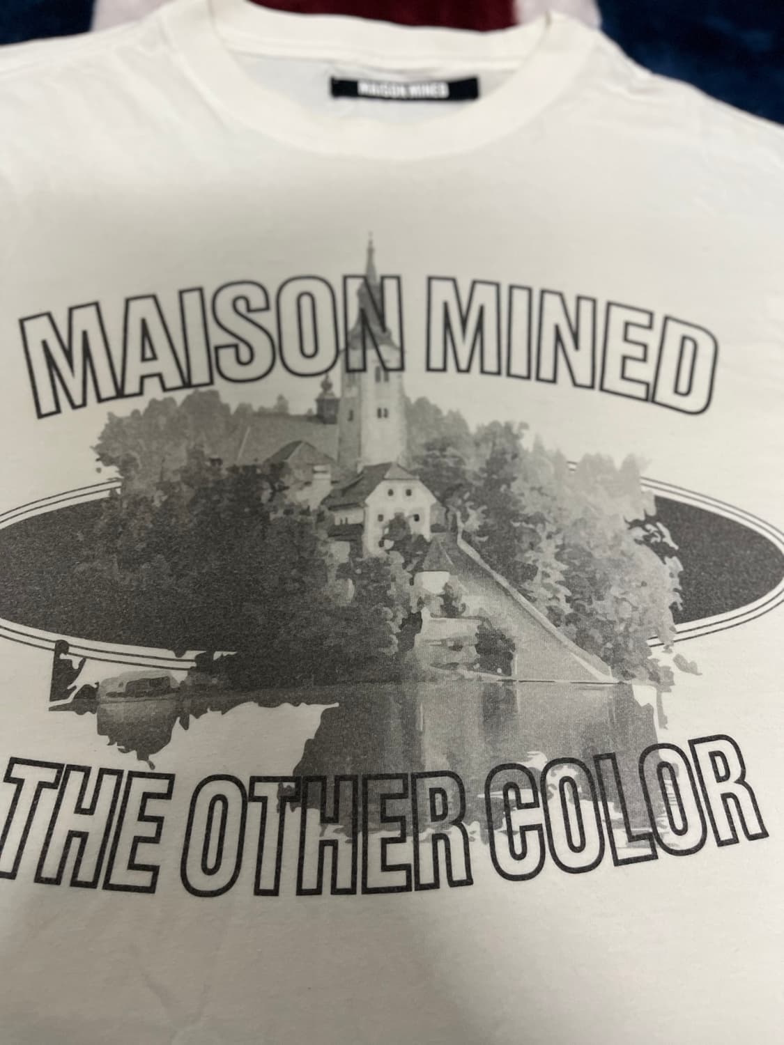 메종미네드 그래픽 반팔티 100 상품이미지2