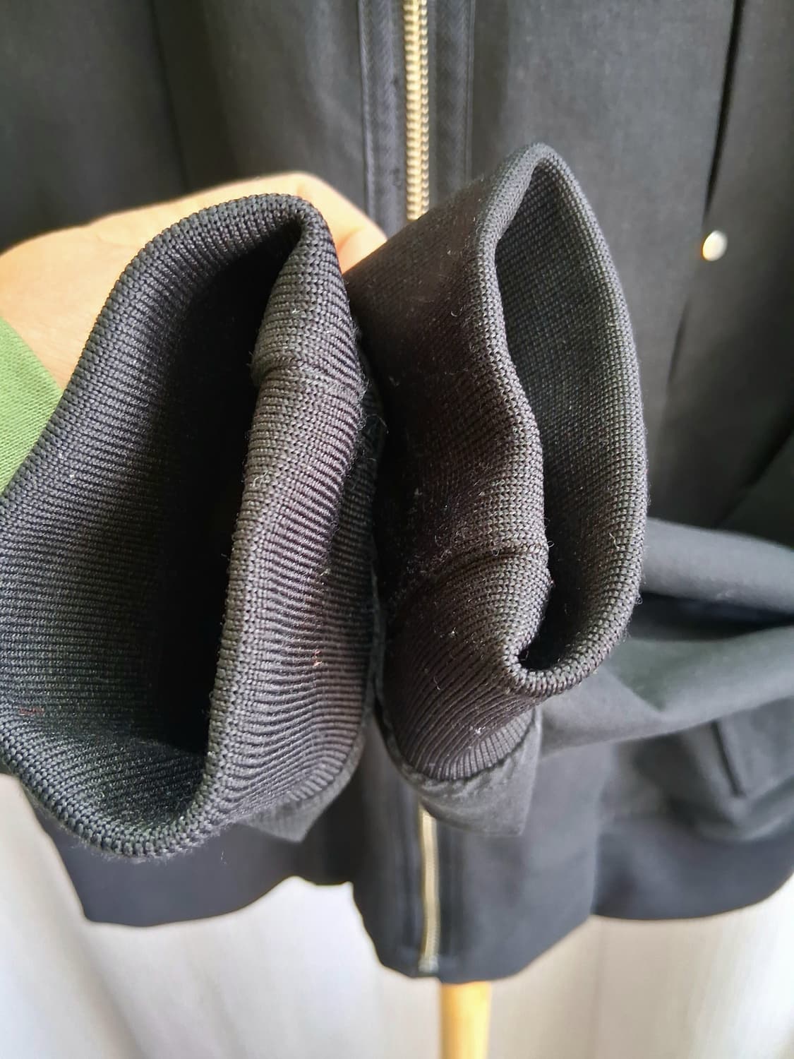 MUNN 봄버 자켓 블랙 남 M#최상급 상품이미지6