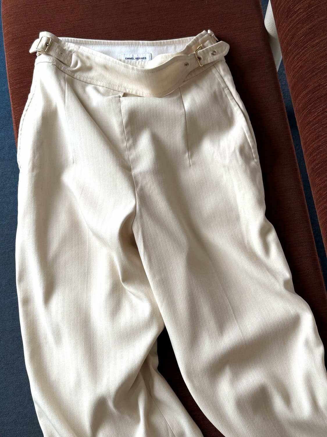 Belted design patterned pants 상품이미지9