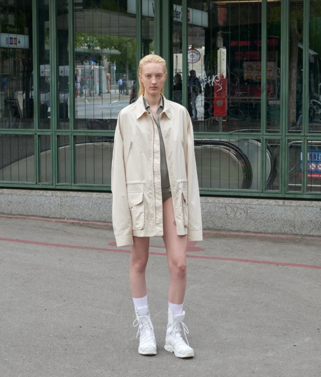 Rier x salomon xa 정글 화이트 상품이미지2