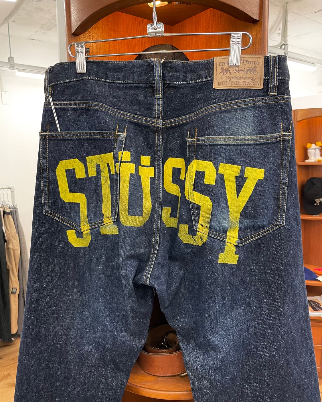 [32] 스투시 러프아웃 00s 데님 팬츠 상품이미지5
