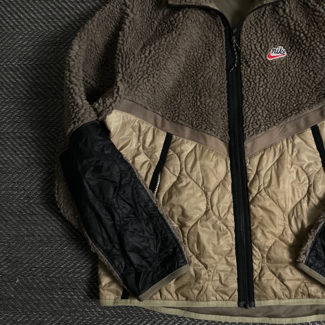 나이키 NSW 헤리티지 쉐르파 플리스 자켓y 3369 상품이미지4