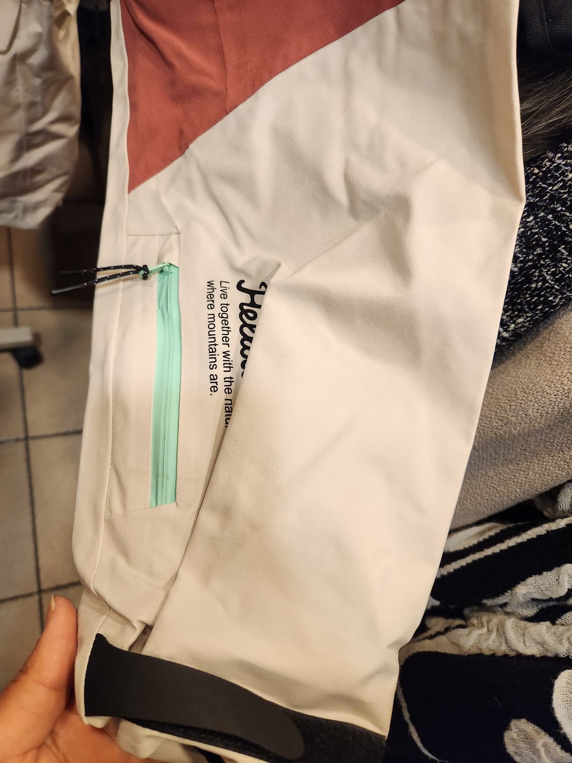 헬로우 스키 보드 바람막이 자켓  상품이미지2