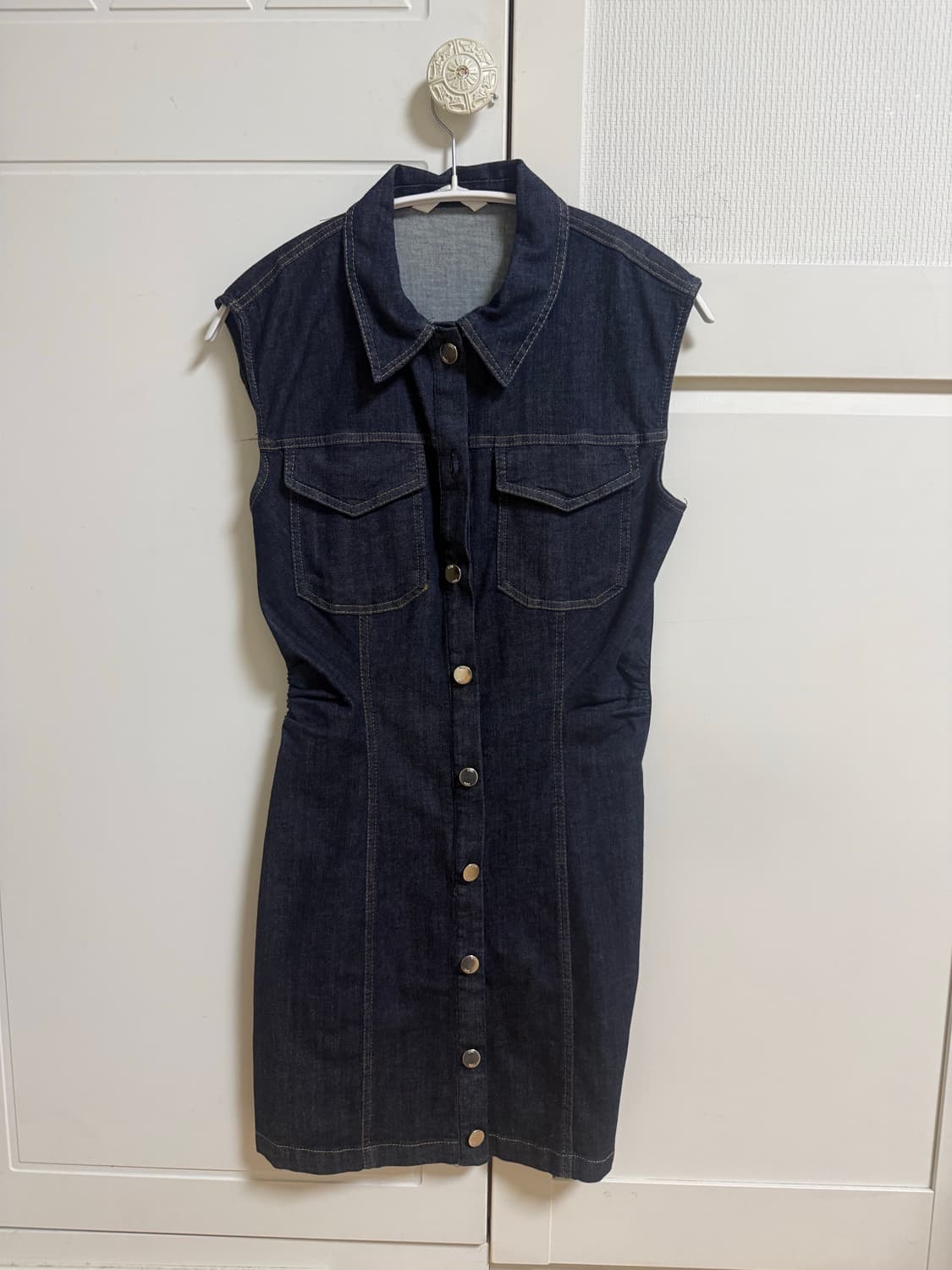자라 Z1975 데님 미니 원피스 M 상품이미지2
