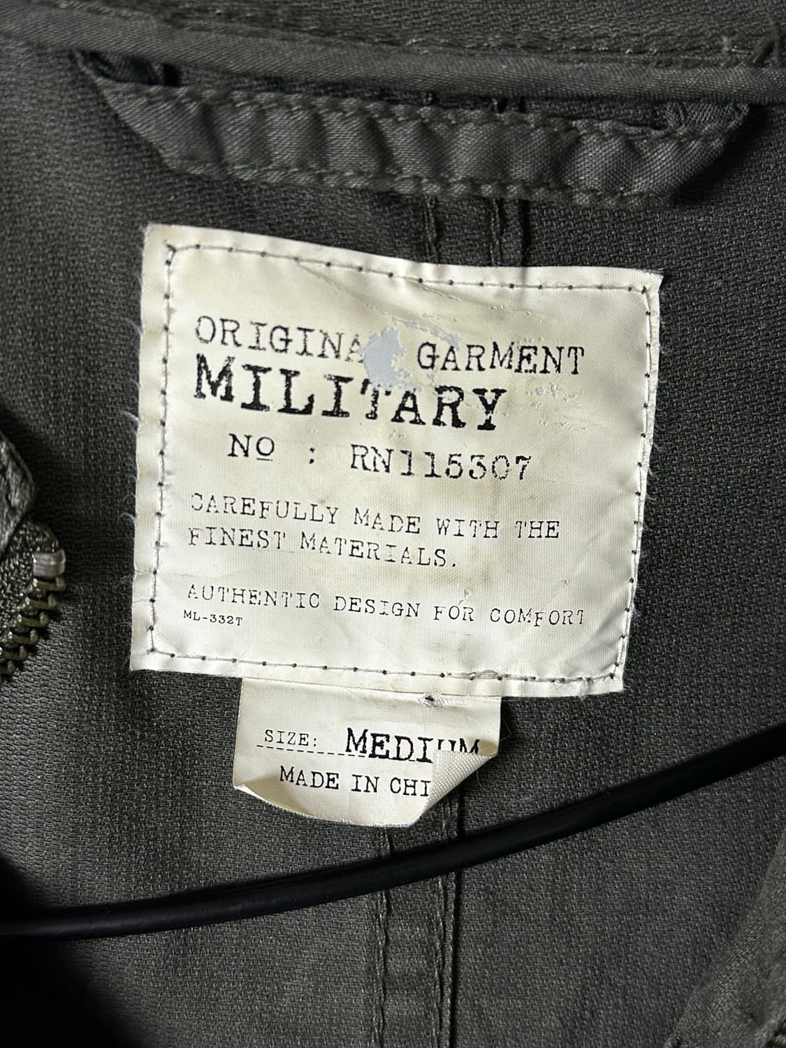 유니클로 밀리터리 자켓 M 상품이미지4