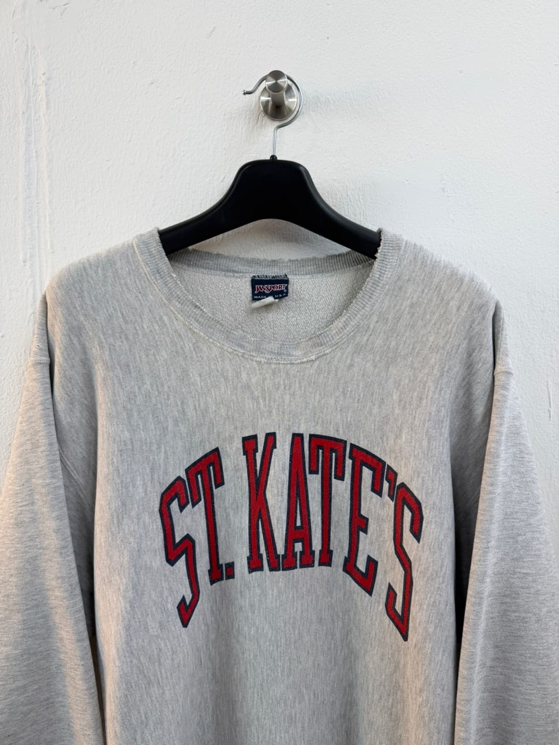90s 잔스포츠 ST. Kates 빈티지 맨투맨 스웻셔츠  상품이미지2
