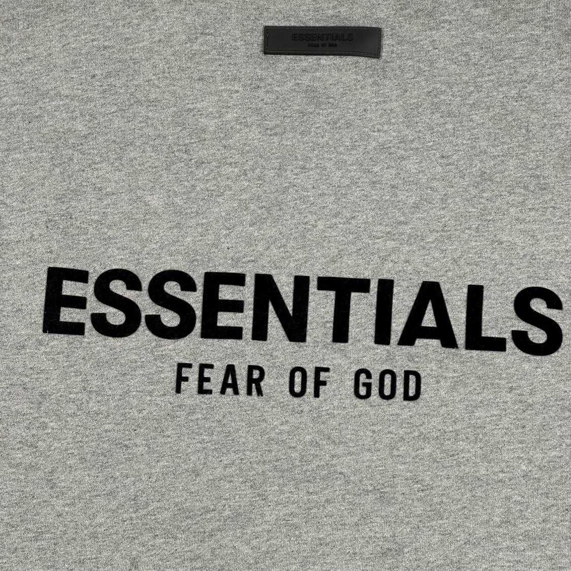 피오갓 에센셜 베이직 박시핏 맨투맨 그레이 S 상품이미지5