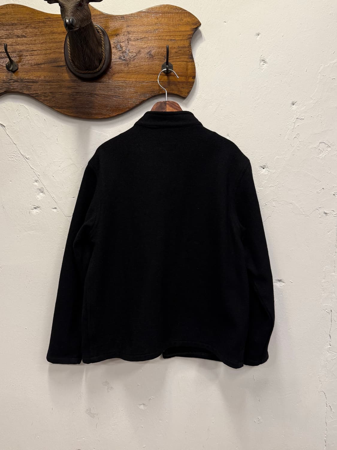 M) USA BEAMS Wool Zip-Up Jacket 상품이미지5