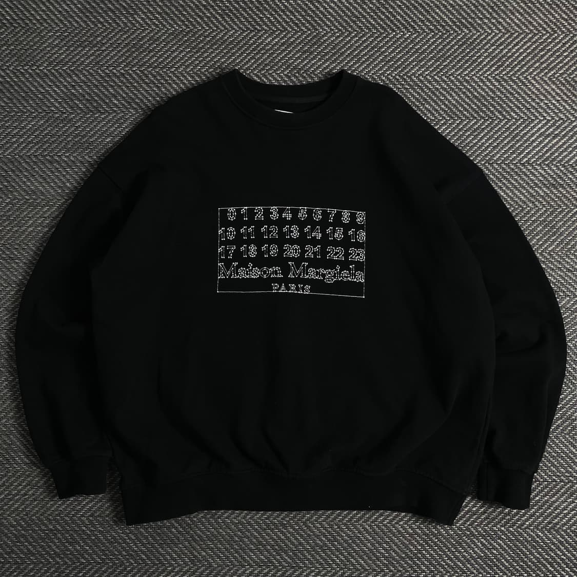 메종 마르지엘라 넘버링 빅로고 맨투맨o 3477 상품이미지1