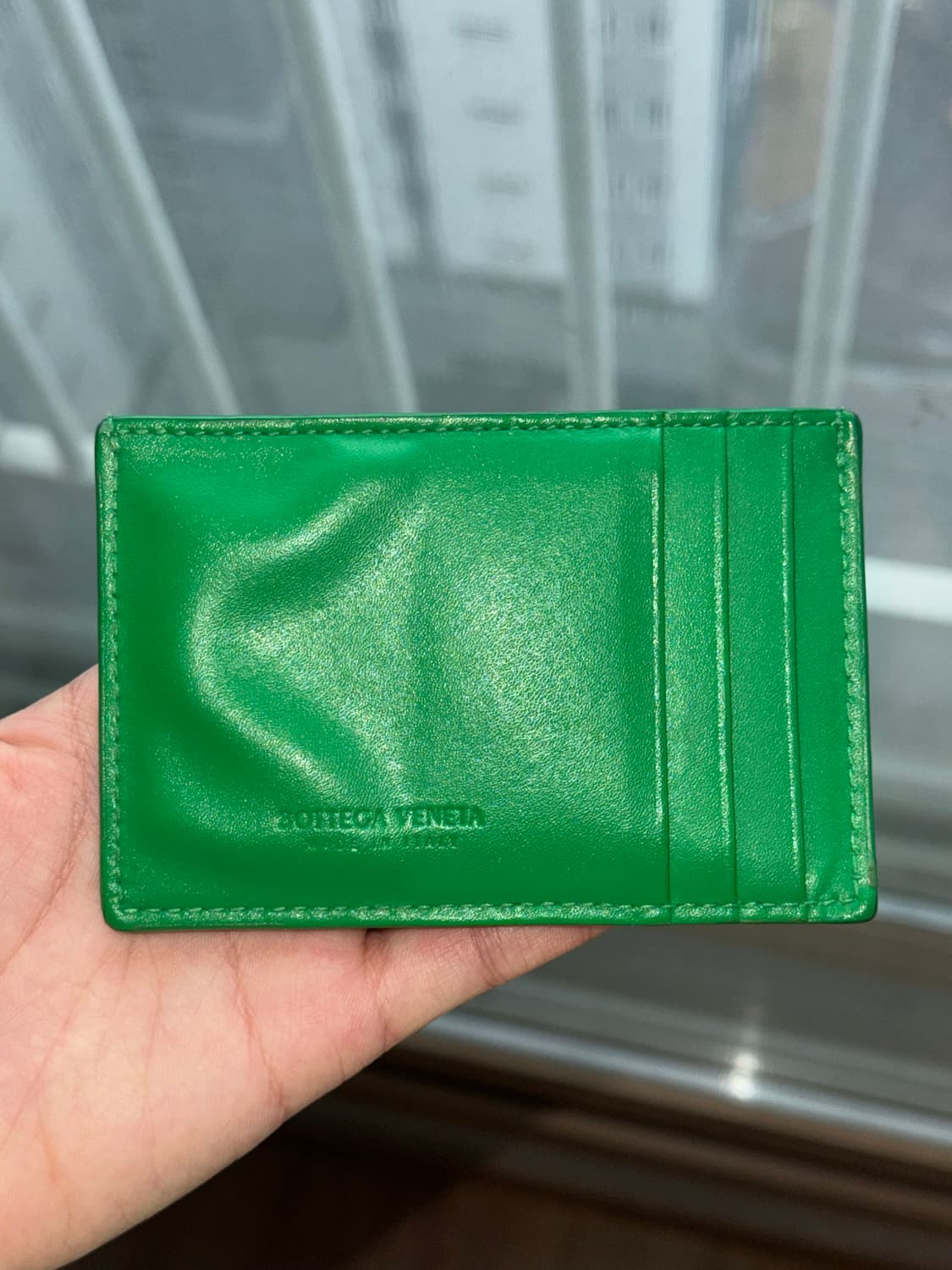 보테가베네타 카프스킨 카드지갑 패러킷 상품이미지2