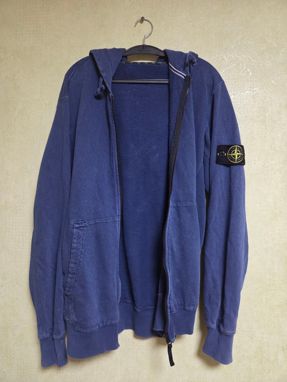 스톤아일랜드 네이비 후드집업 XL 상품이미지1