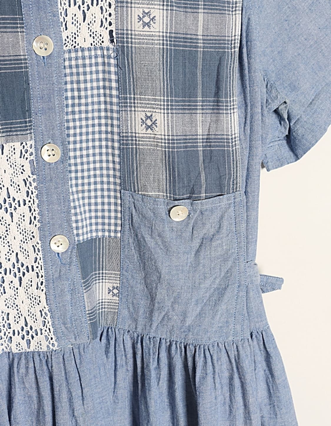  90's L.G.STAR Chambray One-Piece 상품이미지5