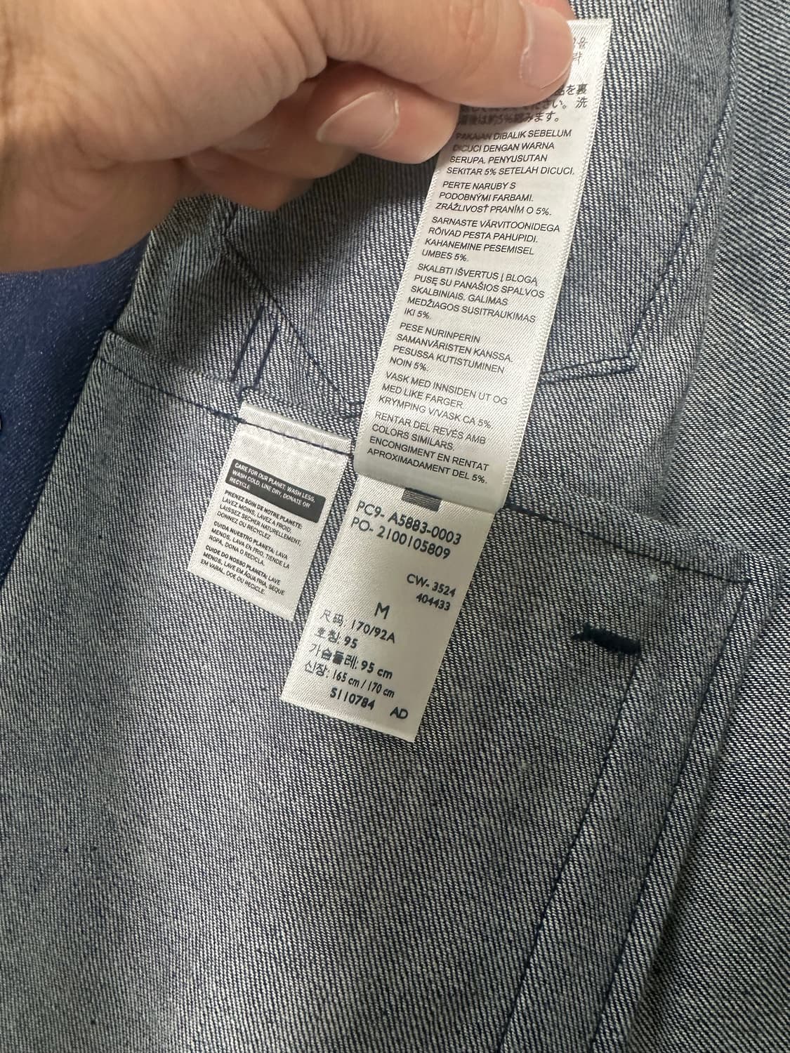 리바이스 블루탭 타입3 쟈켓 새상품 판매해요 상품이미지5