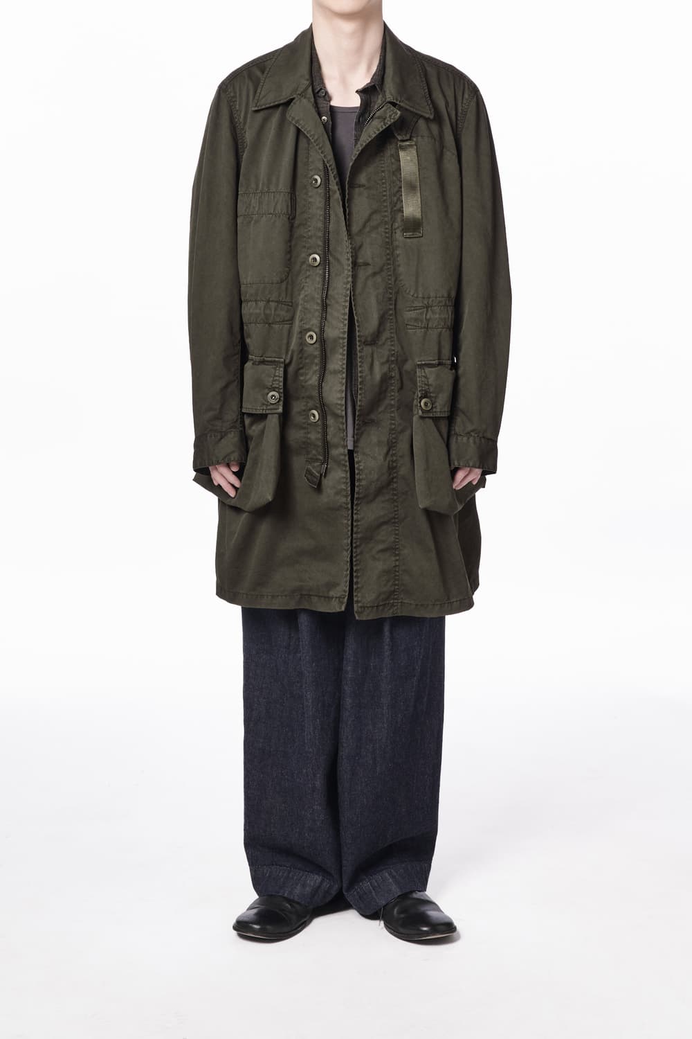 이얼즈어도고 부쉬파카 다이드 카키 m 상품이미지1