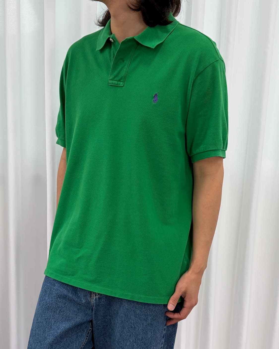 [XL]폴로 랄프로렌 그린 반팔 티셔츠 상품이미지1