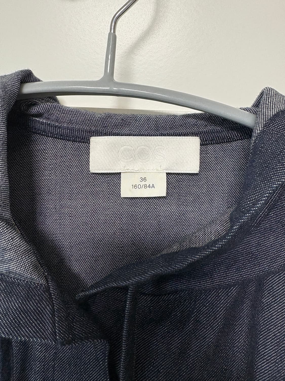 cos 후드 데님 셔츠  상품이미지7