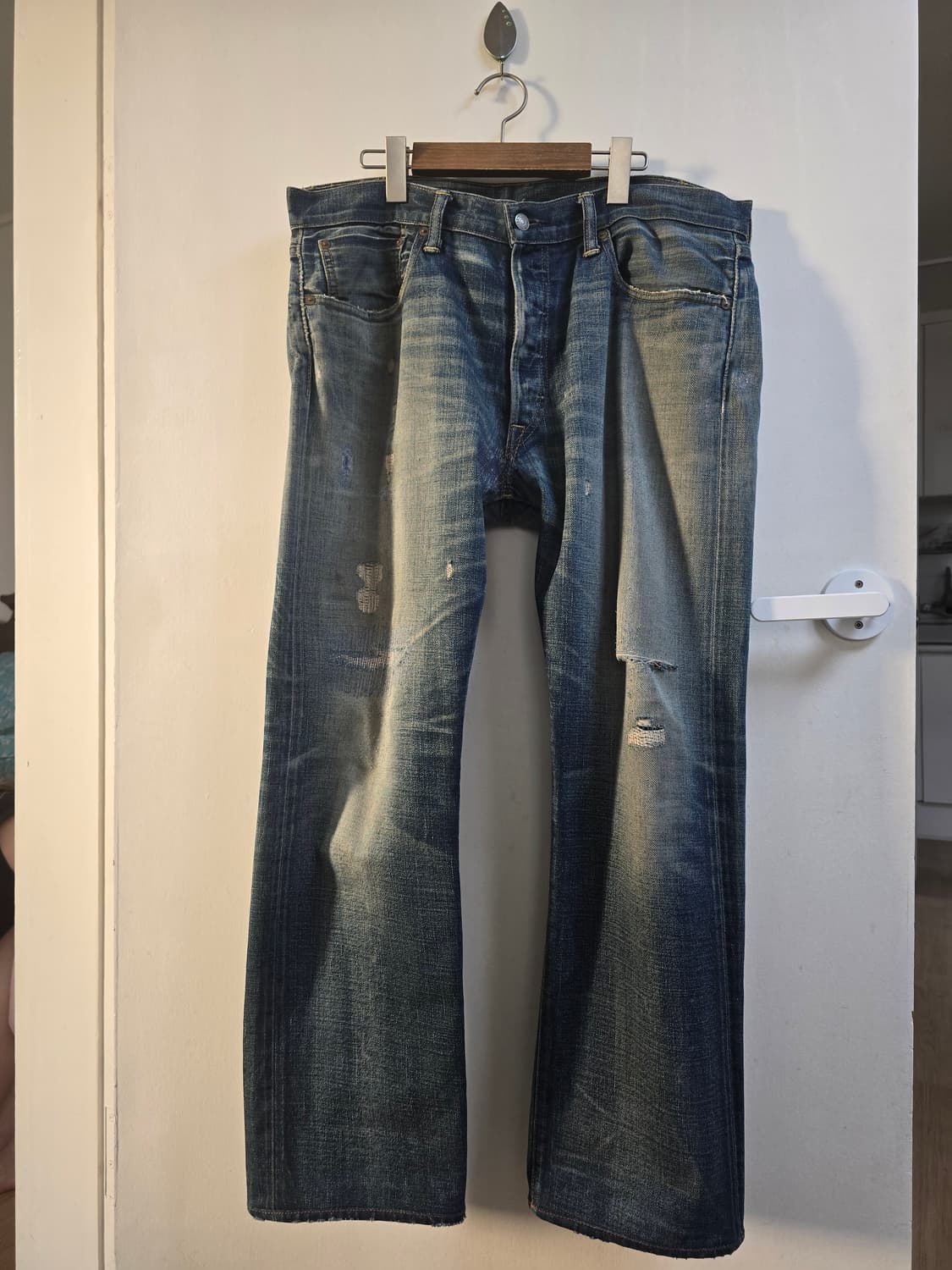 36×34(총장 101) RRL 로우 스트레이트  상품이미지1