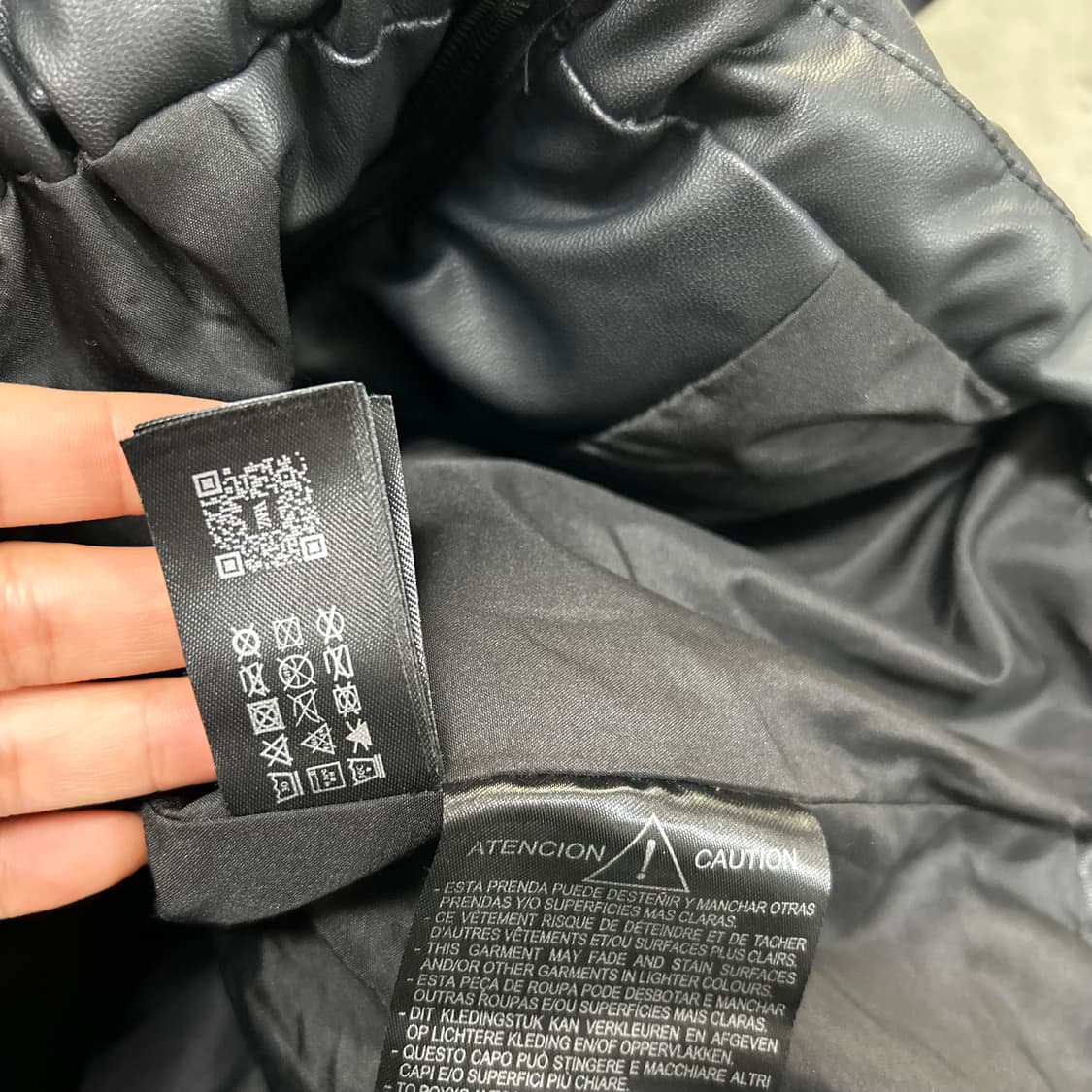 자라 레더 후드 패딩[1546] 상품이미지9