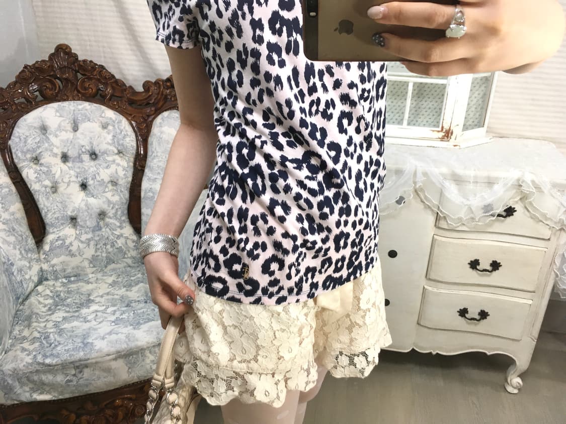 쥬시꾸뛰르 레오파드 반팔 티셔츠 상품이미지2