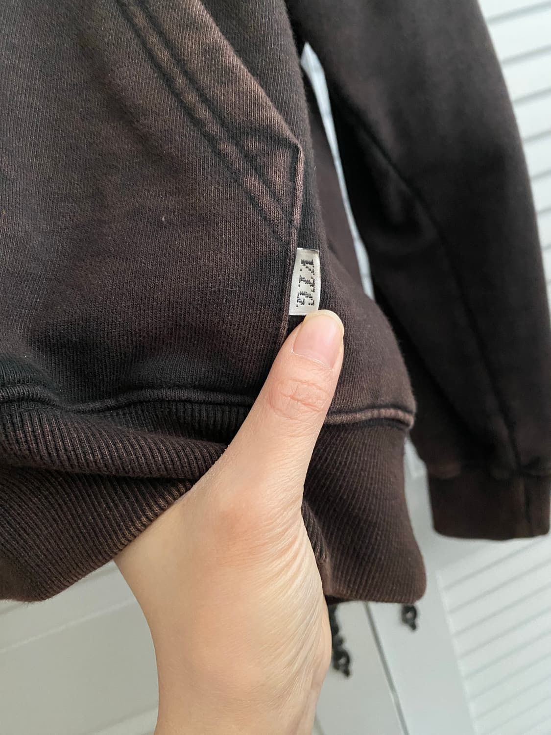 해칭룸 레이어링 후드 워시드 네이비 2사이즈 상품이미지3