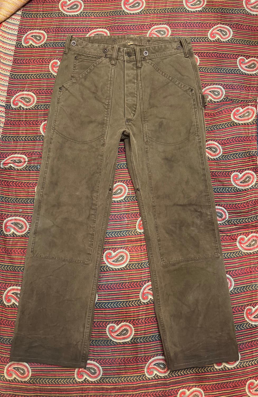 RRL  더블니 카팬더팬츠 30 상품이미지2