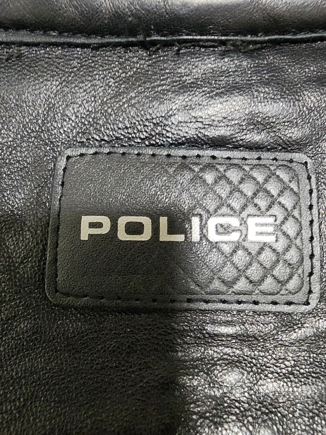 POLICE 남성 가죽 자켓 100(L) 상품이미지3