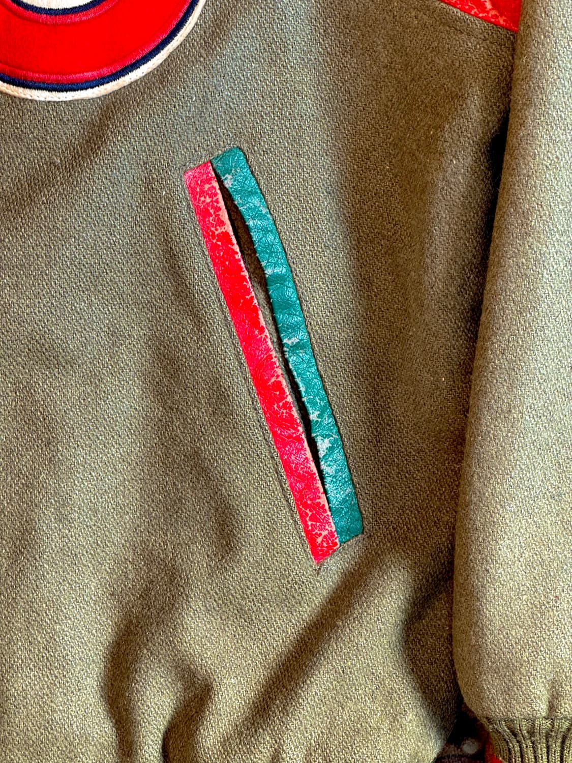 일본 빈티지 울 바시티 자켓 상품이미지4