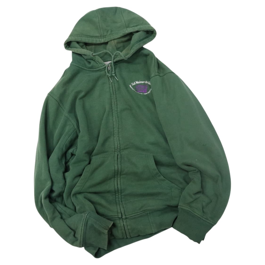 WEARGUARD 웨어가드 빈티지 포레스트 그린 후드 집업 (L) 상품이미지1