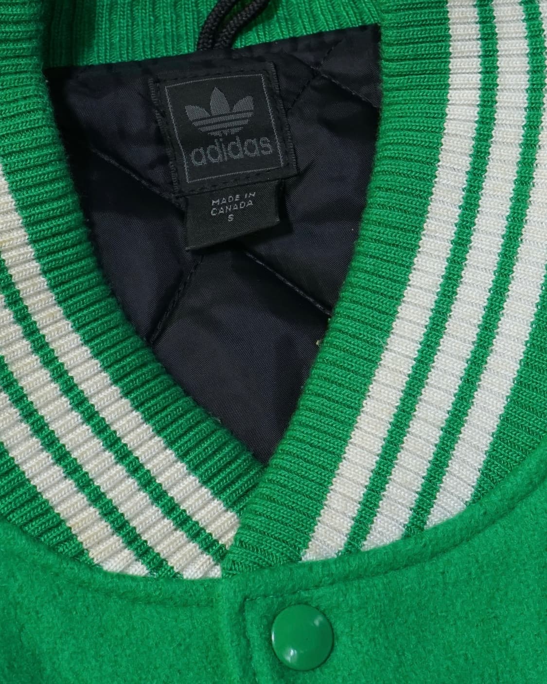 아디다스 캐나다 오리지널 레더 바시티자켓 상품이미지5