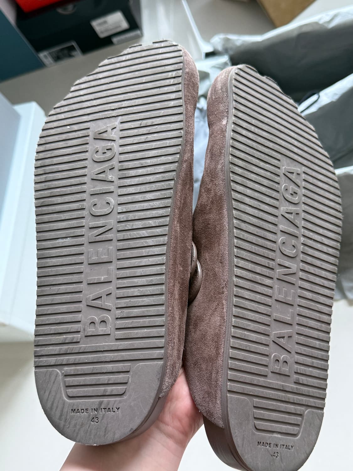 발렌시아가 선데이뮬 브라운 상품이미지3