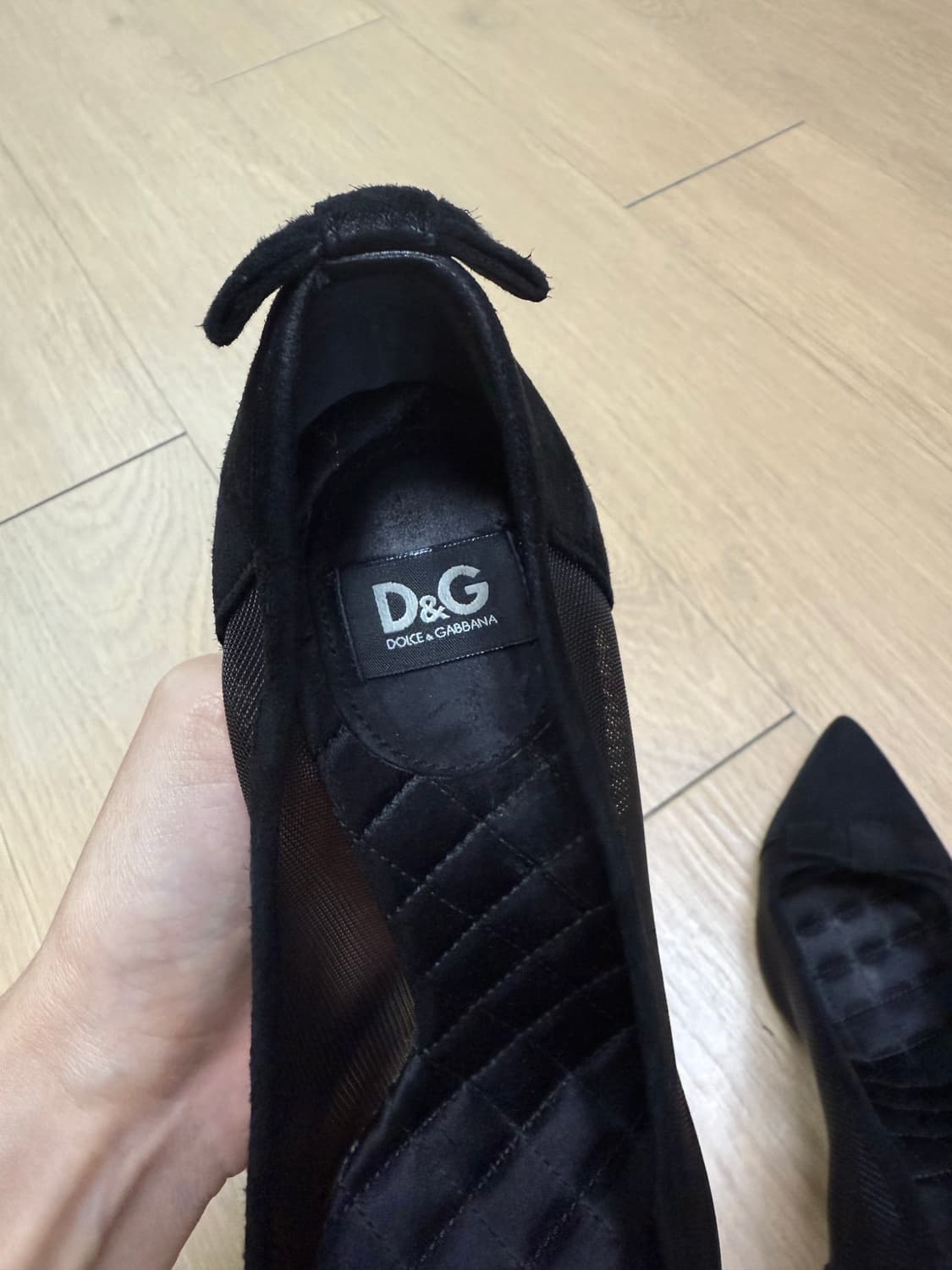 D&G 블랙 하이힐 상품이미지6