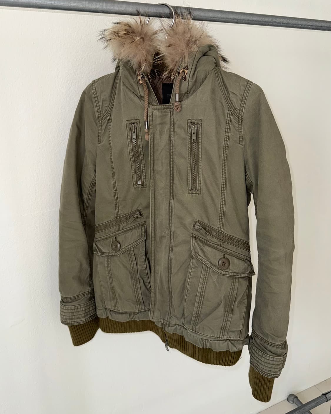 Moussy 누빔 야상 상품이미지1