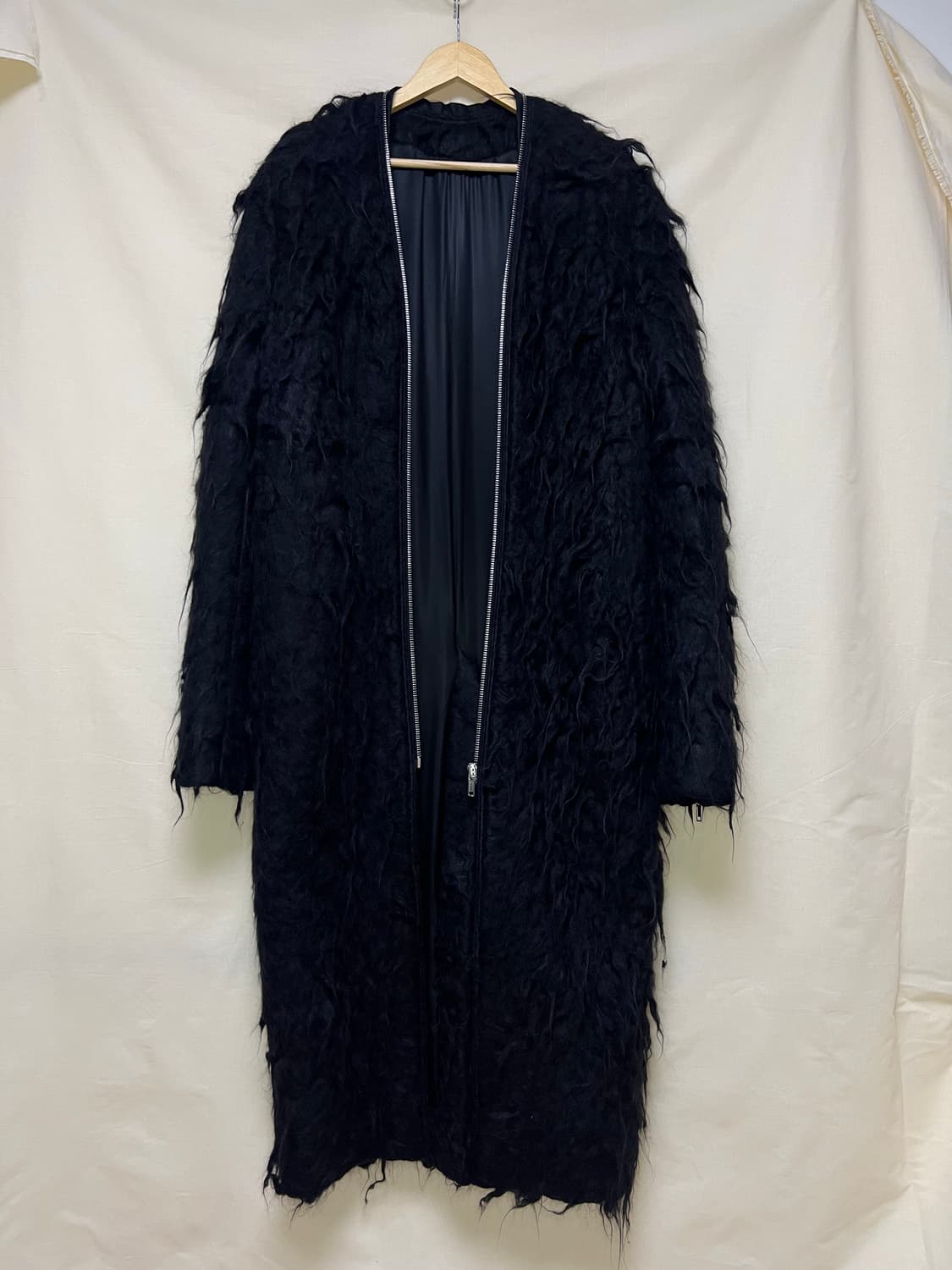 릭오웬스 24FW 포터빌 알파카 헤어 코트 상품이미지3