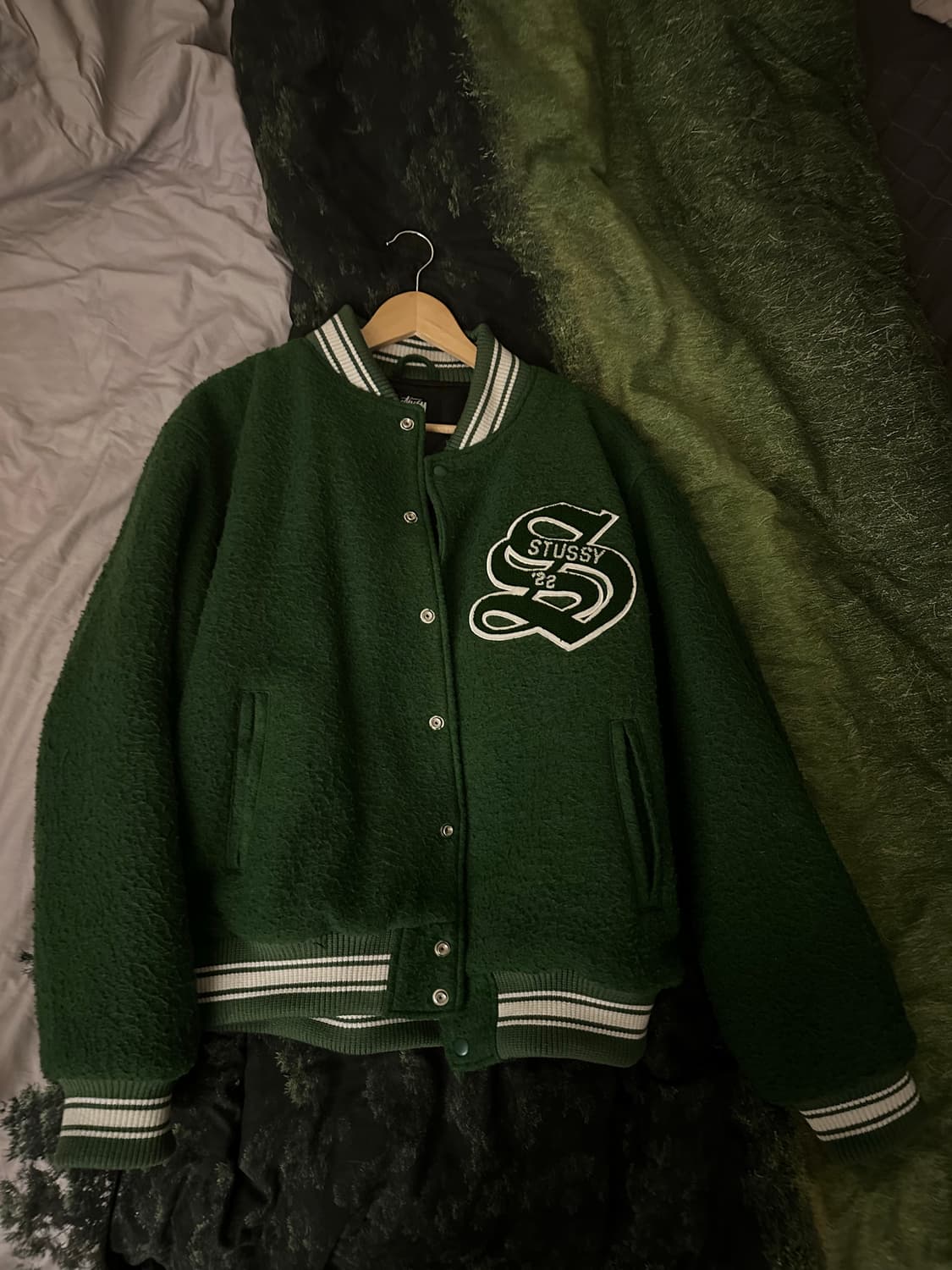 스투시 카센티노 울 바시티 L 상품이미지1