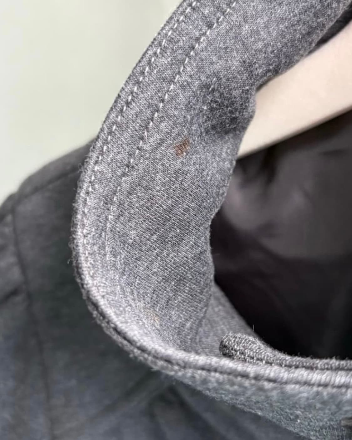 Vintage high neck half coat 상품이미지5